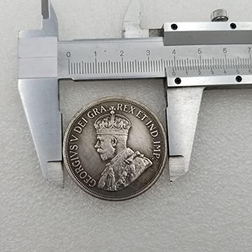 Старинни Занаяти 1878-1928 Години Австралийски Състарени Сребърни Долара Сребърен Кръг #1845