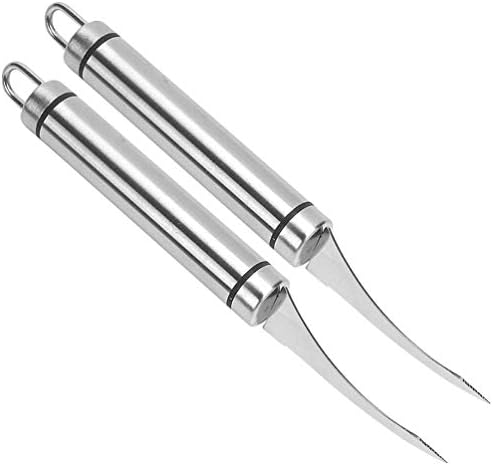 Пречистване на Hemoton 2 бр. Удобни Леки Творчески Ножици за Почистване на Скариди, за Премахване на Черупки от Скариди