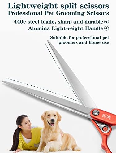 Ножици за грижа за кучетата 6,5 , Ультралегкие Ножици с алуминиева дръжка за кучета и котки, Пряко нож, Ножици за рязане