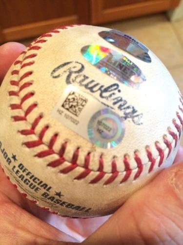 Дерек Джитър В последния мач с автограф Начинаещ Домакините Използвал бейзбол-mlb С-най-Новата игра Джетера с автограф MLB Използва Бейзболни топки