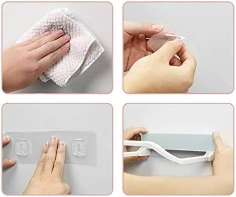 Zerodeko Монтиране на Багажник За Съхранение на тоалетна Мивка Бесследная Поставка Baisn богат на функции Залепваща Закачалка
