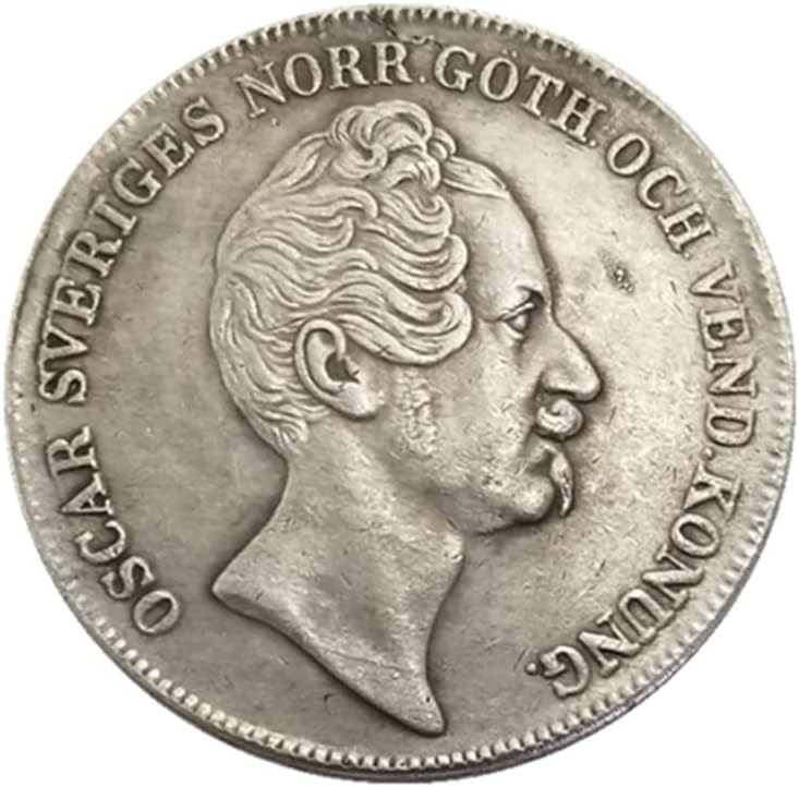 Антикварное занаят Швеция 1847 Швеция Възпоменателна монета Риксдейла 2023