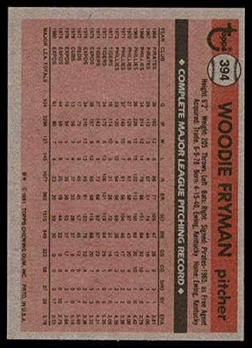1981 Topps 394 Изложба на Уди Фраймана в Монреал (Бейзболна картичка) EX/MT Изложения