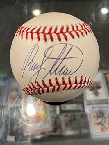 Расте Стауб Излага Сингъл Astros Метс, Подписан от Официален Бейсбольным агенция Jsa - Бейзболни топки с автографи