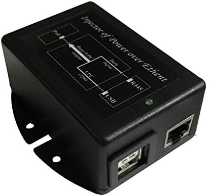 Tycon Systems TP-DCDC-2USB-24 Пасивен POE-вставщик се захранва от USB 24 - 24 vdc