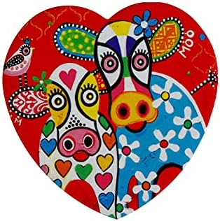 Керамична Поставка Maxwell & Williams Love Happy Hearts Moo Day 10 см