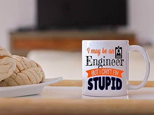 Забавна кафеена чаша, домакински чаша, аз, може да е Инженер, но дори и аз не мога да оздравее глупава, инженерна кафеена
