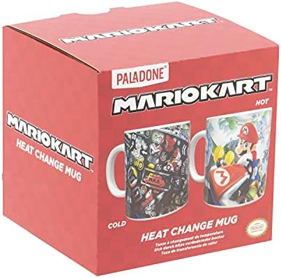Термокружка Paladone PP8307NN за игра на Марио Карти - Официално Лицензиран продукт