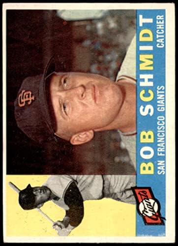 1960 Topps 501 Боб Шмид Сан Франциско Джайентс (Бейзболна картичка) VG Джайънтс