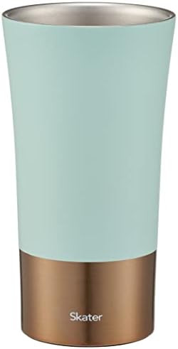 Skater STB3N - Чаша от неръждаема стомана за задържане в горещо и студено, 10,1 течни унции (300 мл), Бледа на цвят, цвят на морска вълна