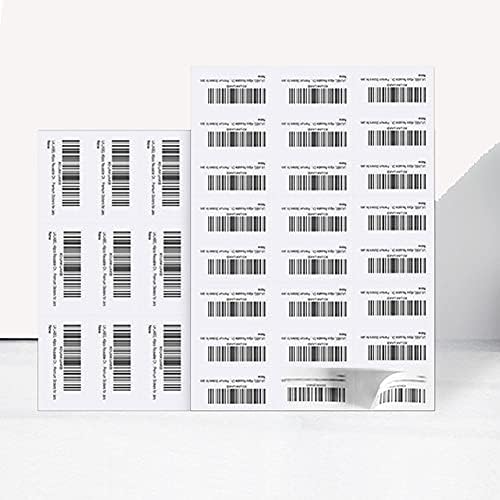 Етикети LabelMore 30 up 1 X 2-5/8) с адрес на доставка за лазерни и мастилено-струйни принтери, Бели, (100 Листа, 3000