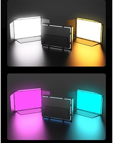 N/A RGB Led Лампа за Видеозаснемане 0-360 ° Цветен Панел с заполняющим осветление CRI95 + 3000-6500 K за снимки на живо