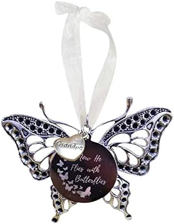Креативна Куха Дърворезба, Изящни Пеперуди Паметник Семеен Висулка Коледно Дърво за Украса на Колата на Огледалото за