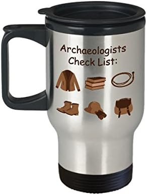 Археолозите Археология Кафеена Чаша За Пътуване Най-Забавната Уникална Чаена Чаша, За Антрополозите е Идеална Идея За
