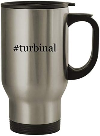 Подарък дрънкулки turbinal - Пътна Чаша от Неръждаема Стомана за 14 грама, сребрист