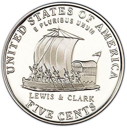 2004 BU D Килевая лодка Jefferson Nickel Choice Необращенный Монетен двор на САЩ