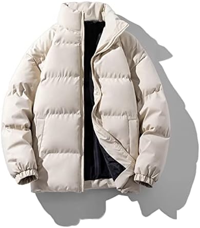 SJWCLYS Мъжки Топло Палто за Зимата, Мъжки Пуховое Палто за Зимата на Топло Naka Naka Яке Палто с Качулка яке Хлебная