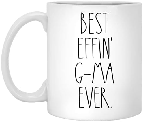BoomBear G-Ma - най-Добрата кафеена чаша Effin G-Ma в историята на Стила G-Ma Rae Dunn - В стила на Rae Dunn - Чаша на