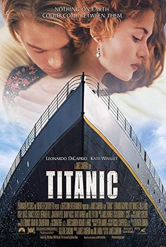 Титаник - Постер на филма 11x17 Инча (Гланцова Фотохартия), с монтиран на стената Художествен Портрета Принт