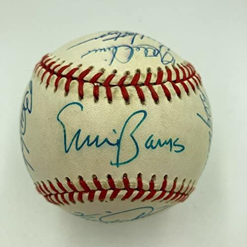 1969 Бейзбол екип на Чикаго Къбс Подписа договор с Ърни Бэнксом и Били Уильямсом JSA COA - Бейзболни топки с автографи