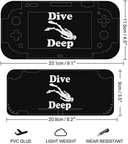 Етикети за дълбоко потапяне Стикер на Защитен Филм Персонални Стикер с Пълна Обвивка, която е Съвместима с Nintendo Switch
