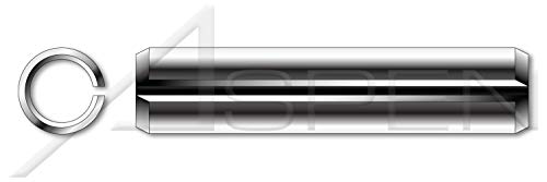 (250 бр.) M10 X 50 мм, ISO 8752, Метричен, Извити Щифтове с прорези, Сверхпрочный, Неръждаема стомана AISI 301