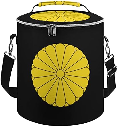 Японската Емблема Чанта-Тоут за Обяд Запечатани Множество Чанта-Хладилник за Офис, на Пикник, на Плажа