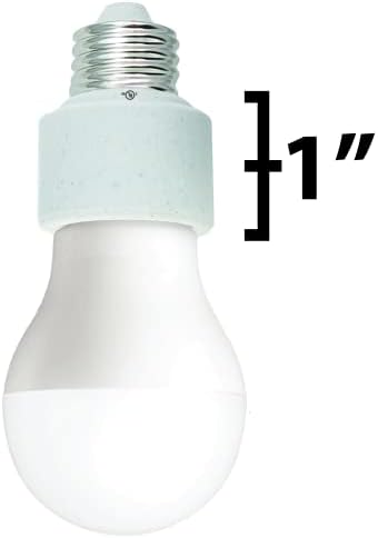 Led лампа MiracleLED 1X с удлинителями за контакти (2 опаковки), бяла
