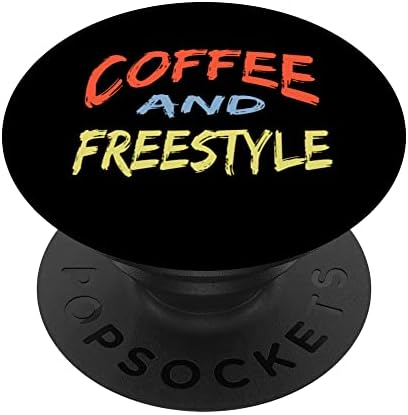 Кафе и свободен стил / Дизайн фристайлеров за любителите на кафе PopSockets С възможност за смяна на PopGrip