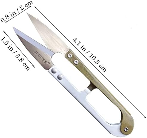 Ножици за шиене на метал с удар, Ниткорезные ножици | Различни цветове (опаковка от 4 броя)