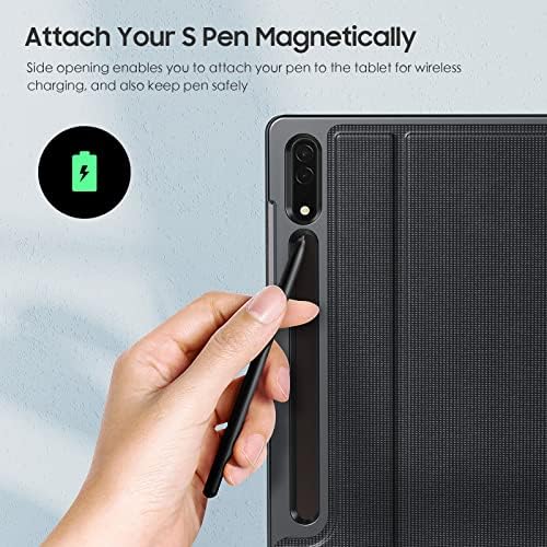 Калъф TiMOVO за Samsung Galaxy Tab S8 Ultra 14,6 инча 2022 с притежателя на S-Pen, лека корици за КОМПЮТРИ, на Магнитен Защитен притежателя с функция за автоматично преминаване в режим на