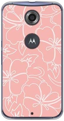 Втора кожа Hibiscus Line Бежово-розово (прозрачен)/за Nexus 6/Y. Мобилен ymrnx6 PCCL – 201 – Y220