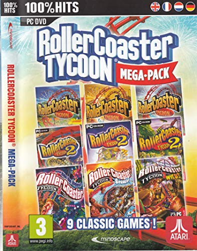 Мегапакет с играта Въртележка на увеселителен парк Tycoon 9 (PC DVD)