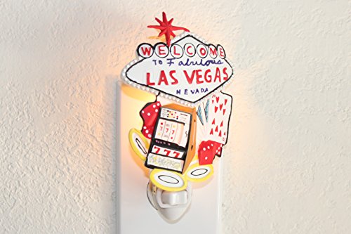 Голям Знак Лас Вегас Нощно Лампа Свещ Лека Нощ Въртящи Се С Ключ