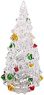 Happyyami Коледно Дърво 10шт Коледно Дърво, Нощни осветителни Тела, LED Настолни Коледни Елхи Декорация на Коледна Украса