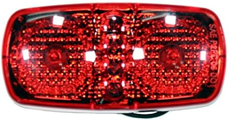 1 Червена 4 Led Страничен Маркер задното Крило Duo с Отразяващи светлината на Ремаркето на Камион