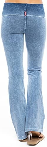 Дамски Разкроена панталони с твърд опашка, Разкроена Бутлеги, Стил 330