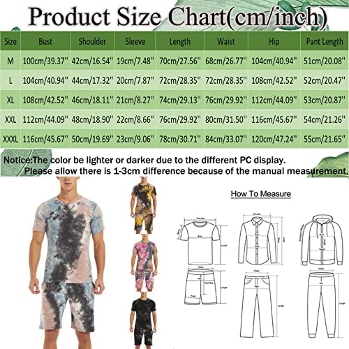 XXBR Мъжки спортни комплекти дрехи от 2 теми, летни тениски с принтом Тай-боя, Комплект шорти, спортни спортни костюми,