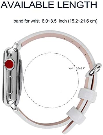 Съвместим с каишка за часовник Fitbit Ionic от естествена кожа, каишка-wsop гривна със закопчалка от неръждаема стомана