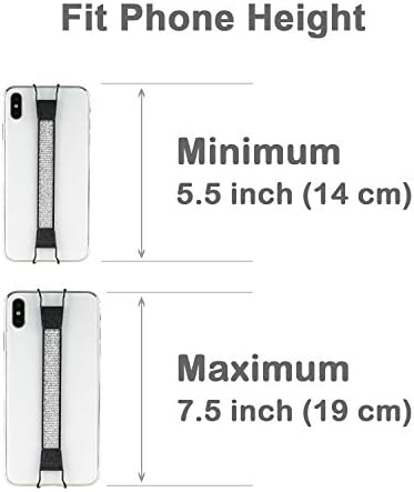 Държач за каишка за ръка, ръчно TFY, съвместим с iPhone, Samsung и Huawei - 14 Pro Max / 14 Plus / 13 Pro / 12 / Xs/XR/X