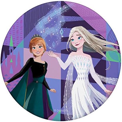 Дисни Frozen 2 Кралица Ана и Снежна кралица Елза PopSockets Дръжка и поставка за мобилни телефони и таблети
