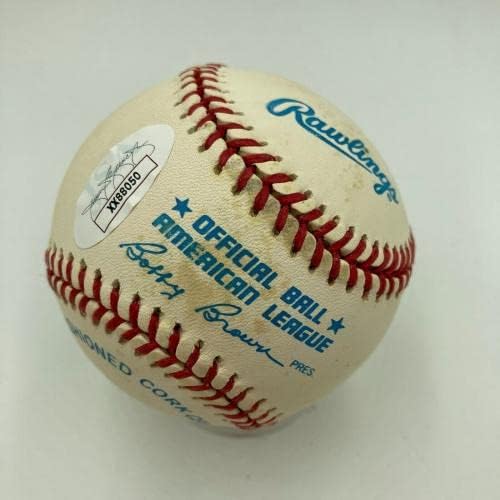 Тед Уилямс подписа Официално споразумение на Американската лига бейзбол JSA COA - Бейзболни топки с автографи