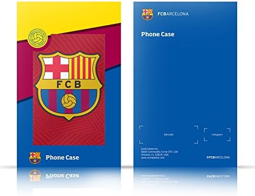 Дизайн на своята практика за главата Официално Лицензирани ФК Барселона Текстурная Графика Кожен Калъф-за Награда-Портфейл