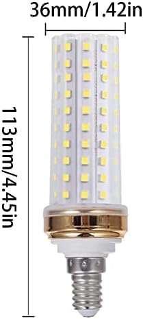 E14 20 W Led крушка 20 W Led лампа-Канделябр (180 W Галогенный еквивалент) 1200лм Лампи-полилеи за монтаж на таван, вентилатор,