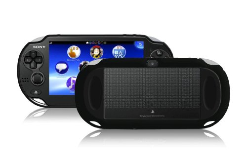 Гъвкав Мек Калъф от Черен Силиконов Гел PS Vita системата за PS Vita [PlayStation]