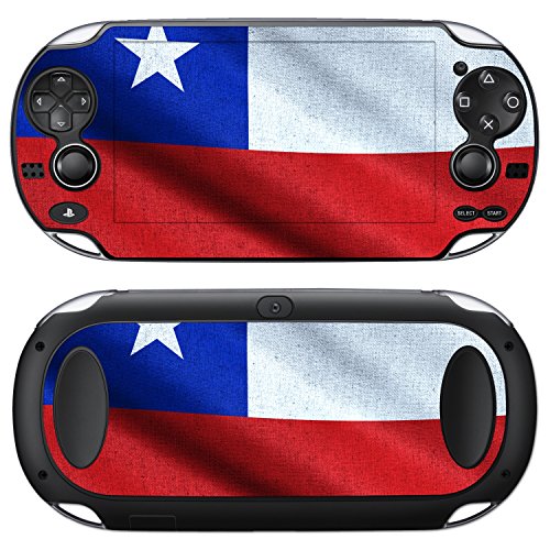 Стикер-стикер на Sony PlayStation Vita Design Skin знаме на Чили за PlayStation Vita