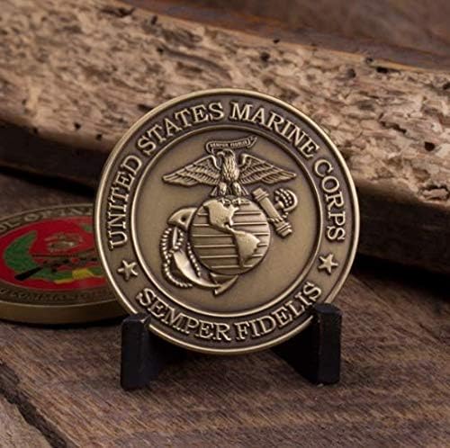 Монета на повикване Училище пехота на Морската пехота на САЩ Кемп Пендълтън - Военни монети на Корпуса на морската пехота
