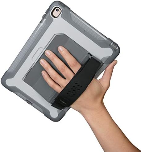 Здрав калъф Targus SafePort за Apple iPad (6-ти / 5-то поколение), iPad Pro (9,7-инчов) и iPad 2 Air с поставка за ръцете,