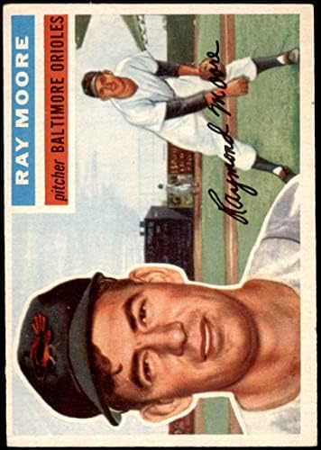 1956 Topps 43 Рей Мур Балтимор Авлига (Бейзболна картичка), БИВШ Авлига