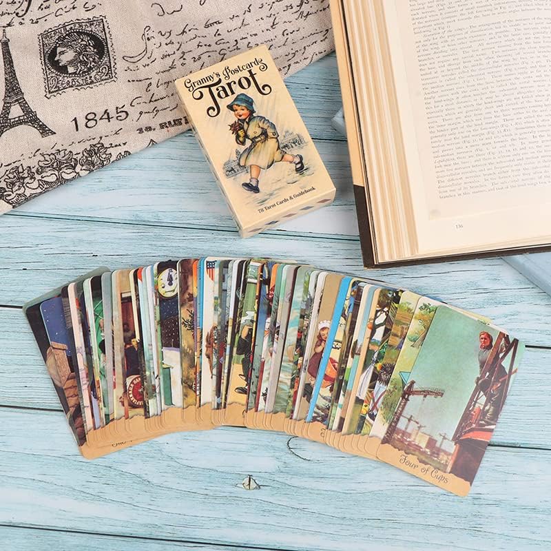 Таро Бабушкиных картички, Уникална колода Таро, изработени от истински пури в ограничени бройки пощенски картички - Джобен